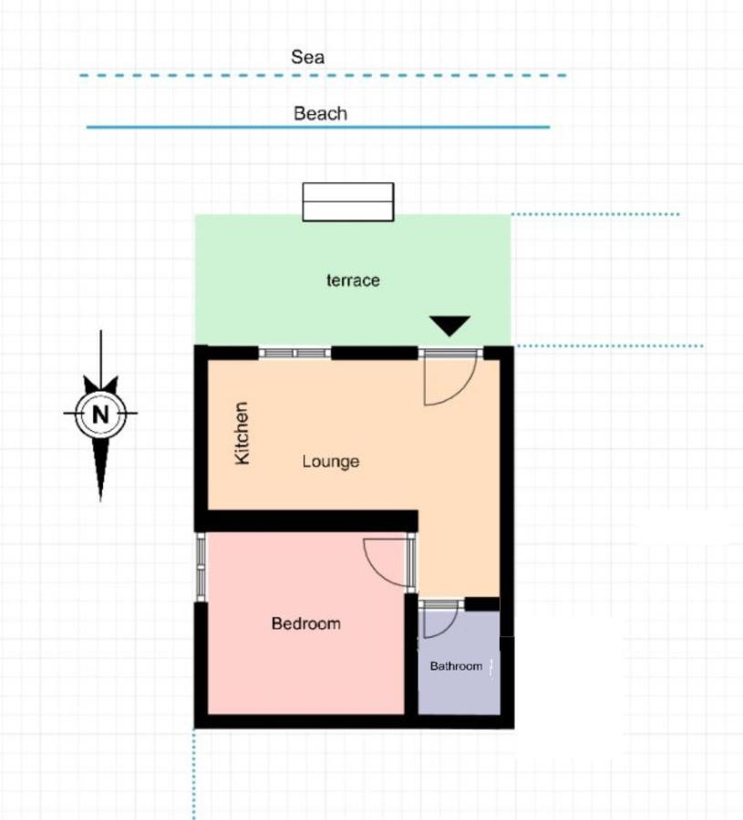 Kaminaki Beachfront Apartments Nisaki  Extérieur photo